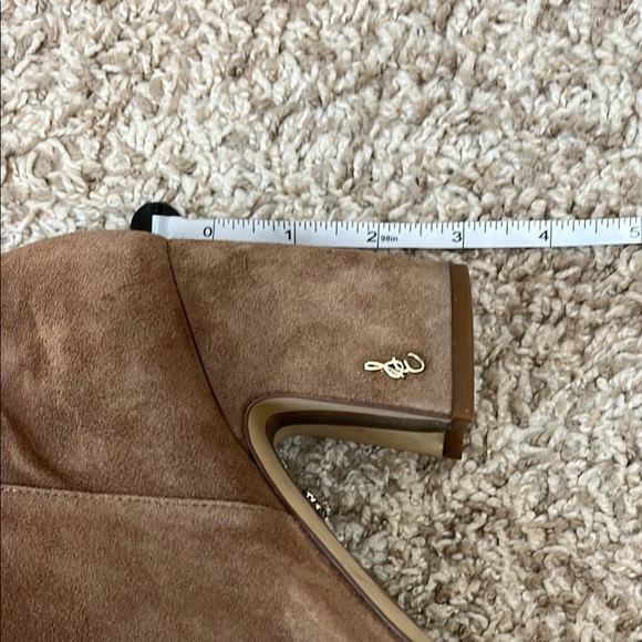 Sam Edleman Brown Suede Leather Upper Knee-High Pointed Toe Boots - Size 8.5 - Picture 16 of 16